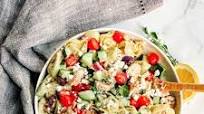 Greek Chicken Pasta Salad Greek Chicken Pasta Salad