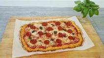 Traditional Low-Carb Cauliflower Pizza Crust Traditional Low-Carb Cauliflower Pizza Crust