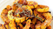 Roasted Maple Delicata Squash Roasted Maple Delicata Squash