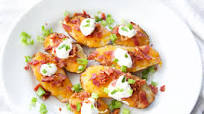 Loaded Baked Potato Wedges Loaded Baked Potato Wedges
