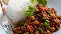 Chickpea mince curry Chickpea mince curry