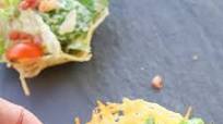 Healthy Caesar Salad Parmesan Cups | Gluten Free & Low Carb Healthy Caesar Salad Parmesan Cups | Gluten Free & Low Carb