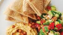 Mediterranean Hummus Plate with Smoky Chickpeas Mediterranean Hummus Plate with Smoky Chickpeas