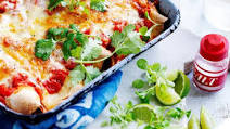 Paprika and lime pork enchiladas Paprika and lime pork enchiladas