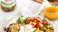 Greek Italian Nourish Bowls with Lemon Marinated Chicken Greek Italian Nourish Bowls with Lemon Marinated Chicken