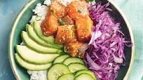 Hawaiian salmon poke bowl Hawaiian salmon poke bowl