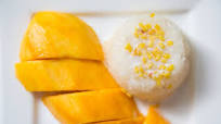 Coconut Milk Sticky Rice with Mangoes Coconut Milk Sticky Rice with Mangoes