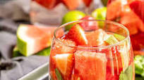 Strawberry Watermelon Infused Water Strawberry Watermelon Infused Water