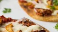 Chicken Tikka Pizzas Chicken Tikka Pizzas