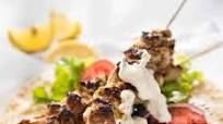 Chicken Souvlaki with Tzatziki Chicken Souvlaki with Tzatziki