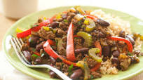 Cajun Beef Skillet Supper Cajun Beef Skillet Supper