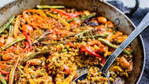 Authentic Spanish Vegetable Paella Authentic Spanish Vegetable Paella
