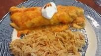 Grilled Chicken Enchiladas & Spicy Cheddar Sauce Grilled Chicken Enchiladas & Spicy Cheddar Sauce