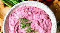 Nutritious Homemade Beet Tzatziki Dip Nutritious Homemade Beet Tzatziki Dip