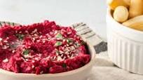 Creamy Lemon Beet Hummus Recipe Creamy Lemon Beet Hummus Recipe