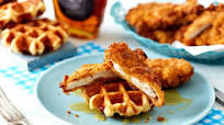 Buttermilk chicken and waffles Buttermilk chicken and waffles