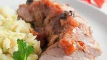 Pork Tenderloin with Rhubarb Chutney Pork Tenderloin with Rhubarb Chutney