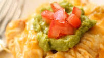 Easy Layered Chicken Enchilada Casserole Recipe Easy Layered Chicken Enchilada Casserole Recipe