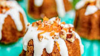 Carrot Mini Bundt Cakes Carrot Mini Bundt Cakes