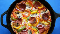 Easy Pan Pizza Easy Pan Pizza