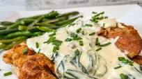 Turkey Tenderloin With Spinach and Parmesan Turkey Tenderloin With Spinach and Parmesan