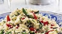 Minty summer rice salad Minty summer rice salad