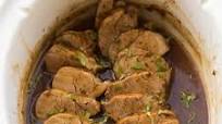Slow Cooker Pork Tenderloin with Honey Balsamic Glaze Slow Cooker Pork Tenderloin with Honey Balsamic Glaze