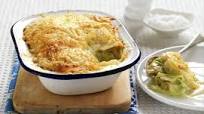 Cheesy Leek & Potato Bake Cheesy Leek & Potato Bake