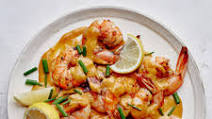 Seared Shrimp With Kare-Kare Butter Seared Shrimp With Kare-Kare Butter