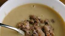 Fennel Soup with Spinach and Spicy Sausage Fennel Soup with Spinach and Spicy Sausage