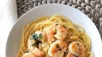 Spaghetti with Shrimp Olive Oil Garlic & Wine Spaghetti with Shrimp Olive Oil Garlic & Wine
