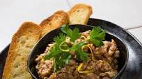 Walnut Skordalia with Focaccia Croutes Walnut Skordalia with Focaccia Croutes