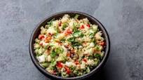 Ensalada de quinoa y habas Ensalada de quinoa y habas