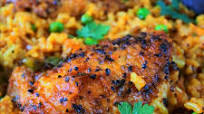 Arroz con Pollo (Cuban Style Rice with Chicken) Arroz con Pollo (Cuban Style Rice with Chicken)