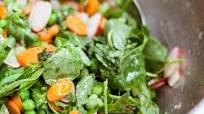 Three-Pea Salad with Meyer Lemon Vinaigrette Three-Pea Salad with Meyer Lemon Vinaigrette