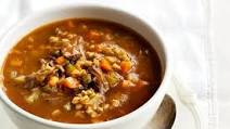 Lamb shank and pearl barley scotch broth Lamb shank and pearl barley scotch broth
