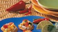 Corn Salsa Tostadas Corn Salsa Tostadas