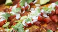 Chorizo and potato enchiladas Chorizo and potato enchiladas
