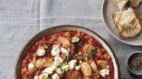 Greek-Style Gigantes Beans with Feta Greek-Style Gigantes Beans with Feta