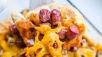 Easy Cheesy BBQ Little Smokies Casserole Easy Cheesy BBQ Little Smokies Casserole