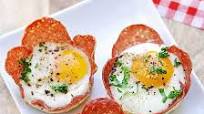 Salami Breakfast Cups Salami Breakfast Cups