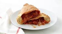 Sausage-Roasted Pepper Calzone Sausage-Roasted Pepper Calzone