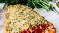 Dijon Baked Salmon Dijon Baked Salmon