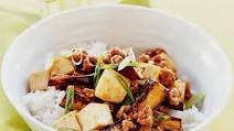 Spicy Eggplant, Pork, and Tofu Stir-fry Spicy Eggplant, Pork, and Tofu Stir-fry