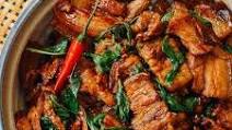 Thai Basil Pork Belly Thai Basil Pork Belly