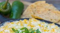 SPICY ROASTED CORN AND PEPPER JACK CHEESE DIP SPICY ROASTED CORN AND PEPPER JACK CHEESE DIP