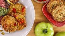 Rachael's Italian Fried Green Tomatoes Rachael's Italian Fried Green Tomatoes