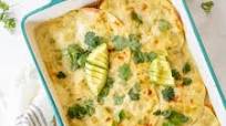 Vegan Butternut Squash Poblano Enchilada Casserole Vegan Butternut Squash Poblano Enchilada Casserole