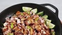 Crispy Pork Belly Sisig Crispy Pork Belly Sisig