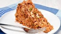 Timballo di riso (baked Italian rice) with ragù Timballo di riso (baked Italian rice) with ragù